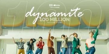 Dynamite Reaches 100 Million Views on YouTube