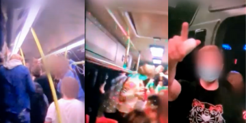 Screenshots from party bus footage Vindicat