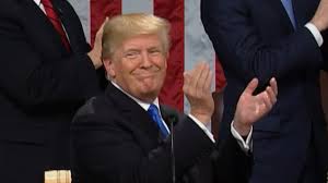 Trump clapping